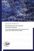 Benthabet / Cherif |  Performance et capital investissement | Buch |  Sack Fachmedien