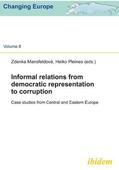 Mansfeldová / Pleines |  Informal Relations from Democratic Representation to Corruption | Buch |  Sack Fachmedien