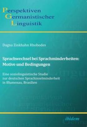 Zinkhahn Rhobodes | Zinkhahn Rhobodes, D: Sprachwechsel bei Sprachminderheiten | Buch | 978-3-8382-0344-7 | sack.de