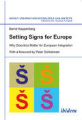 Kappenberg / Umland |  Setting Signs for Europe | Buch |  Sack Fachmedien