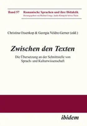 Ossenkop / Veldre-Gerner |  Zwischen den Texten | Buch |  Sack Fachmedien