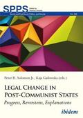 Gadowska / Solomon, Jr. / Umland |  Legal Change in Post-Communist States | Buch |  Sack Fachmedien