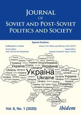 Fedor / Makarychev / Umland |  Journal of Soviet and Post-Soviet Politics and Society | Buch |  Sack Fachmedien
