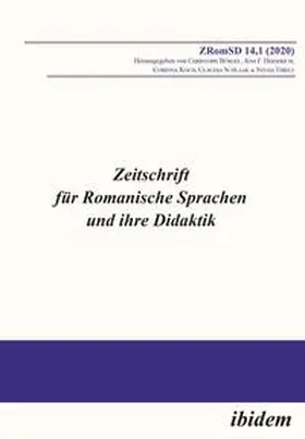 Bürgel / Heiderich / Koch |  Zeitschrift für Romanische Sprachen und ihre Didaktik | Buch |  Sack Fachmedien