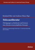 Ibler / Ohme |  Holocaustliteratur: Überlegungen zu Reichweite und Grenzen eines literaturwissenschaftlichen Konzepts | Buch |  Sack Fachmedien