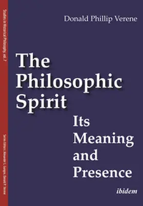 Verene / Gungov |  The Philosophic Spirit | Buch |  Sack Fachmedien