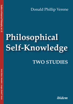 Verene / Gungov |  Philosophical Self-Knowledge | Buch |  Sack Fachmedien