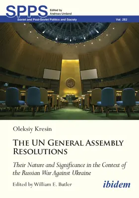 Kresin / Butler | United Nations General Assembly Resolutions | Buch | 978-3-8382-1967-7 | www.sack.de