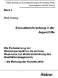 Ebeling |  Evaluationsforschung in der Jugendhilfe | eBook | Sack Fachmedien