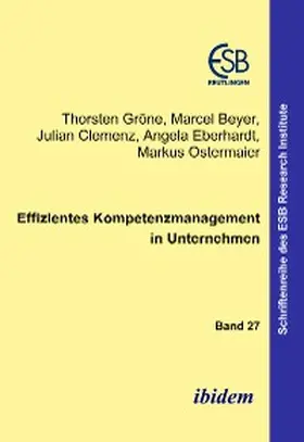 Gröne / Beyer |  Effizientes Kompetenzmanagement in Unternehmen | eBook | Sack Fachmedien