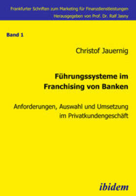 Jauernig | Führungssysteme im Franchising von Banken | E-Book | sack.de