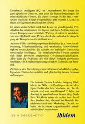 Lischka |  Emotionale Intelligenz im Unternehmen | eBook | Sack Fachmedien