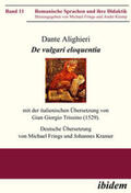 Alighieri |  Dante Alighieri: De vulgari eloquentia | eBook | Sack Fachmedien