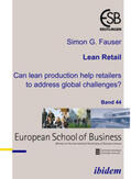 Fauser |  Lean Retail. Can lean production help retailers to address global challenges? | eBook | Sack Fachmedien