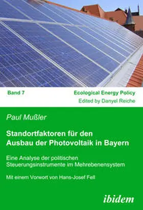 Mußler |  Standortfaktoren für den Ausbau der Photovoltaik in Bayern | eBook | Sack Fachmedien