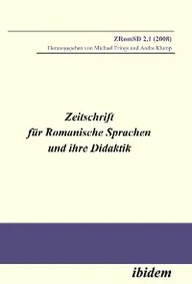 Frings / Klump |  Zeitschrift für Romanische Sprachen und ihre Didaktik | eBook | Sack Fachmedien