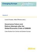 Kosals / Pleines |  Governance Failure and Reform Attempts after the Global Economic Crisis of 2008/09 | eBook | Sack Fachmedien