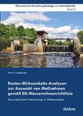 Lauterbach |  Kosten-Wirksamkeits-Analysen zur Auswahl von Maßnahmen gemäß EG-Wasserrahmenrichtlinie | eBook | Sack Fachmedien