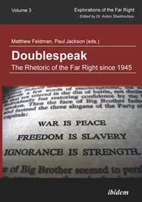 Feldman / Jackson | Doublespeak: The Rhetoric of the Far Right since 1945 | E-Book | sack.de