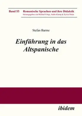Barme |  Einführung in das Altspanische | eBook | Sack Fachmedien