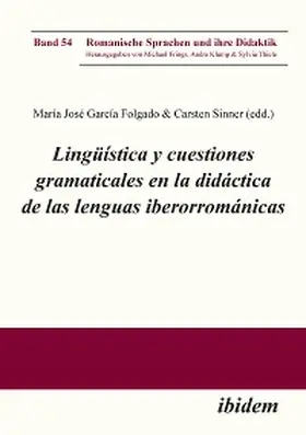 José García Folgado / Sinner |  Lingüística y cuestiones gramaticales en la didáctica de las lenguas iberorrománicas | eBook | Sack Fachmedien