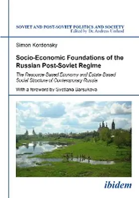 Kordonsky |  Socio-Economic Foundations of the Russian Post-Soviet Regime | eBook | Sack Fachmedien