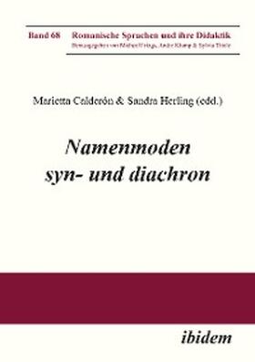 Herling / Tichy | Namenmoden syn- und diachron | E-Book | www.sack.de