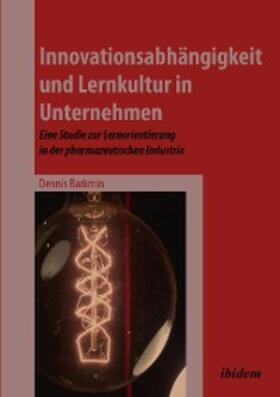 Barkmin |  Innovationsabhängigkeit und Lernkultur in Unternehmen | eBook | Sack Fachmedien