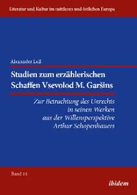 Lell |  Studien zum erzählerischen Schaffen Vsevolod M. GarSins | eBook | Sack Fachmedien
