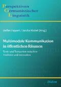 Pappert / Michel |  Multimodale Kommunikation in öffentlichen Räumen | eBook | Sack Fachmedien