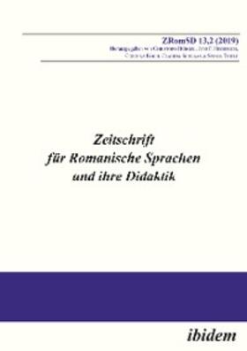 Bürgel / Heiderich / Koch |  Zeitschrift für Romanische Sprachen und ihre Didaktik | eBook | Sack Fachmedien