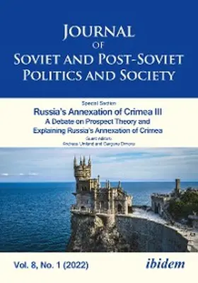 Fedor / Portnov / Umland |  Journal of Soviet and Post-Soviet Politics and Society | eBook | Sack Fachmedien