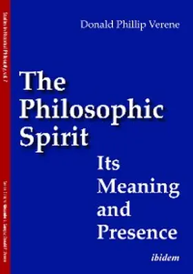 Verene |  The Philosophic Spirit | eBook | Sack Fachmedien