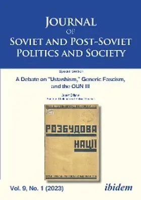 Fedor / Umland | Journal of Soviet and Post-Soviet Politics and Society | E-Book | www.sack.de