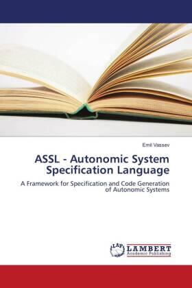 Vassev |  ASSL - Autonomic System Specification Language | Buch |  Sack Fachmedien
