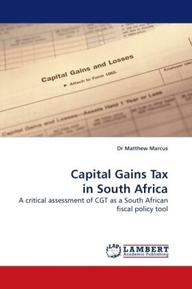 Marcus |  Capital Gains Tax in South Africa | Buch |  Sack Fachmedien