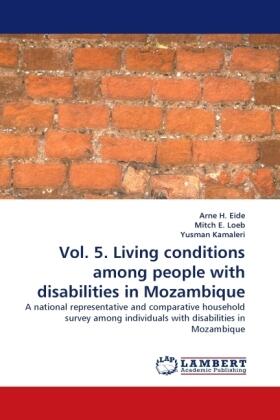 Eide / E. Loeb / Kamaleri |  Vol. 5. Living conditions among people with disabilities in Mozambique | Buch |  Sack Fachmedien