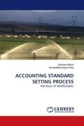 Mitra / Ray |  ACCOUNTING STANDARD SETTING PROCESS | Buch |  Sack Fachmedien