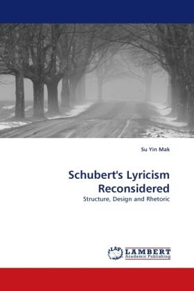 Mak |  Schubert''s Lyricism Reconsidered | Buch |  Sack Fachmedien