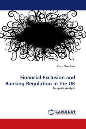 Chambers |  Financial Exclusion and Banking Regulation in the UK | Buch |  Sack Fachmedien