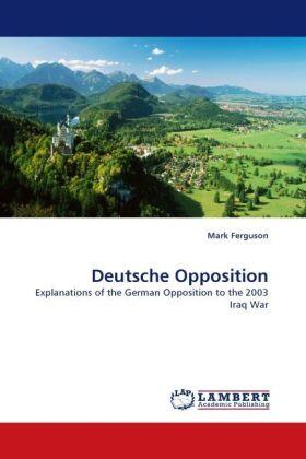 Ferguson |  Deutsche Opposition | Buch |  Sack Fachmedien