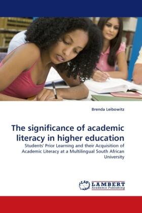 Leibowitz |  The significance of academic literacy in higher education | Buch |  Sack Fachmedien