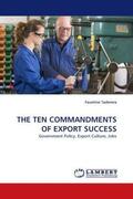 Taderera |  THE TEN COMMANDMENTS OF EXPORT SUCCESS | Buch |  Sack Fachmedien