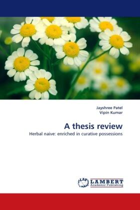Patel / Kumar |  A thesis review | Buch |  Sack Fachmedien