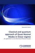 Settimi |  Classical and quantum approach of Quasi Normal Modes in linear regime | Buch |  Sack Fachmedien