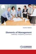 Taderera |  Elements of Management | Buch |  Sack Fachmedien