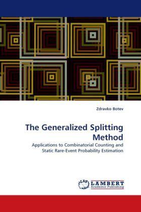 Botev |  The Generalized Splitting Method | Buch |  Sack Fachmedien