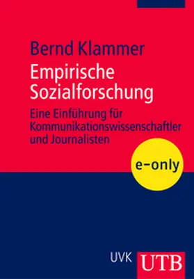 Klammer |  Empirische Sozialforschung | eBook | Sack Fachmedien