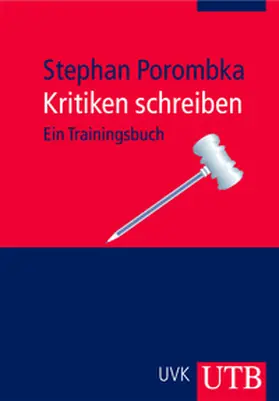 Porombka | Kritiken schreiben | E-Book | sack.de