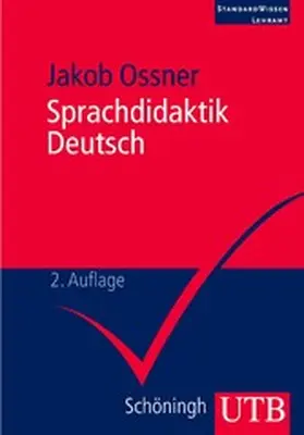 Ossner | Sprachdidaktik Deutsch | E-Book | www.sack.de